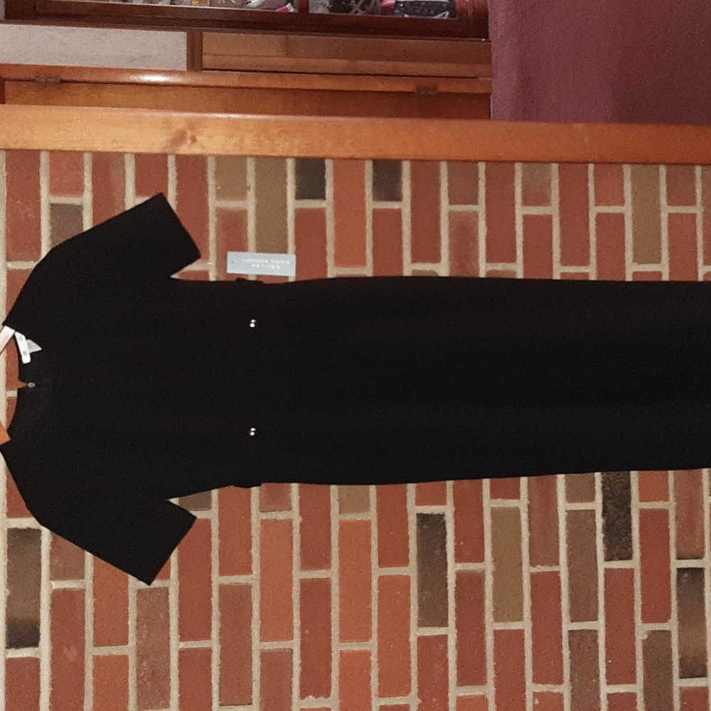 NWT London Times Petites Black Romper (4P)